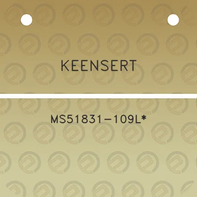 keensert-ms51831-109l