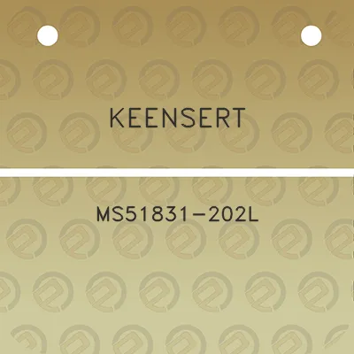 keensert-ms51831-202l