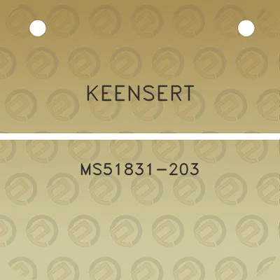 keensert-ms51831-203