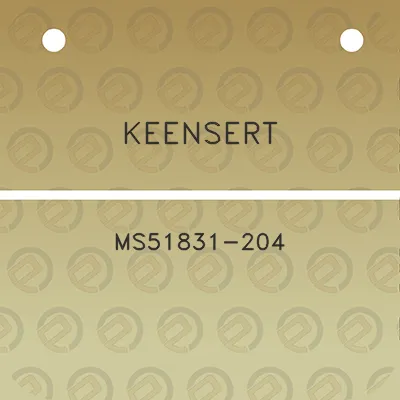 keensert-ms51831-204