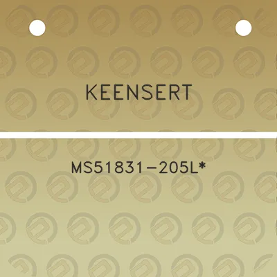 keensert-ms51831-205l