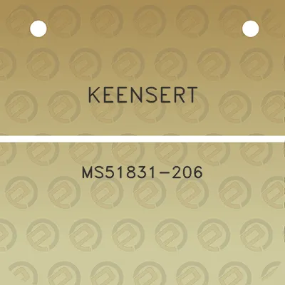 keensert-ms51831-206