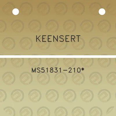 keensert-ms51831-210