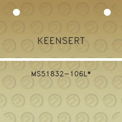 keensert-ms51832-106l