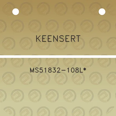 keensert-ms51832-108l