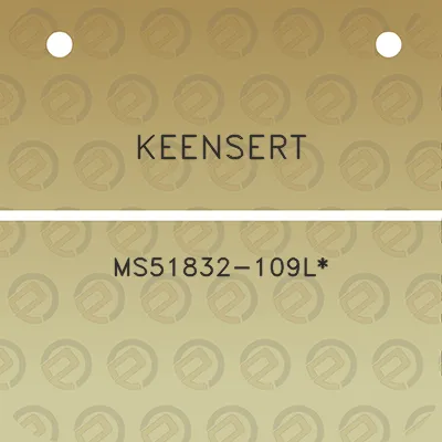 keensert-ms51832-109l