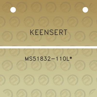 keensert-ms51832-110l