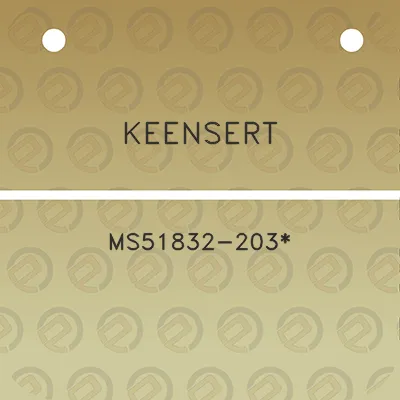 keensert-ms51832-203