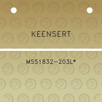 keensert-ms51832-203l