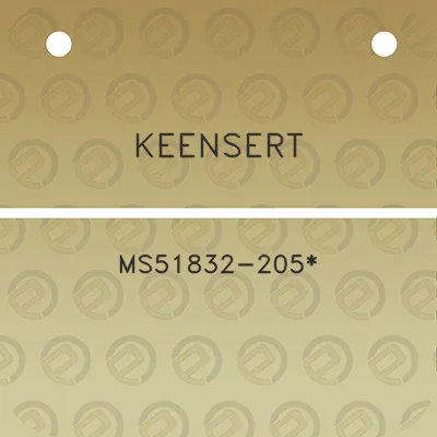 keensert-ms51832-205