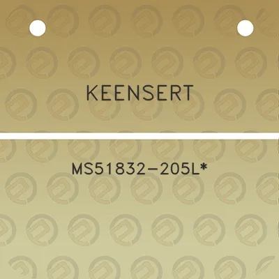 keensert-ms51832-205l