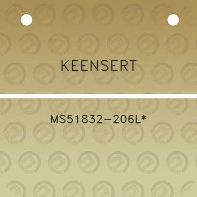 keensert-ms51832-206l