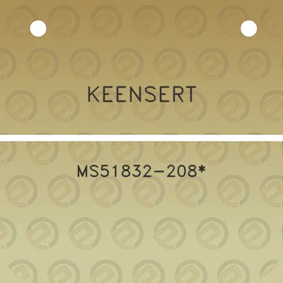 keensert-ms51832-208