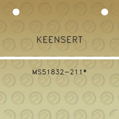 keensert-ms51832-211