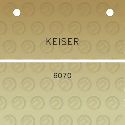 keiser-6070