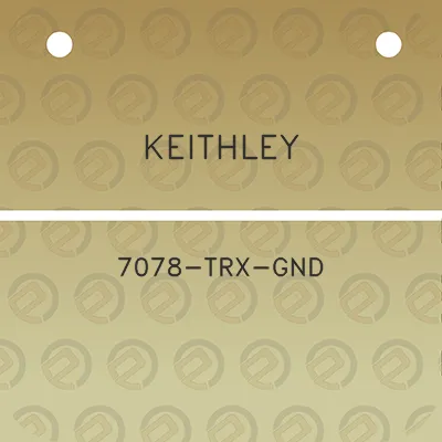 keithley-7078-trx-gnd