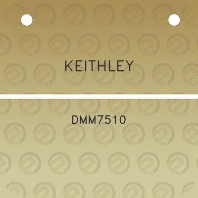 keithley-dmm7510