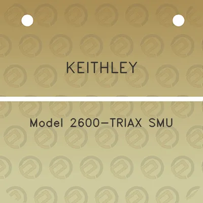 keithley-model-2600-triax-smu