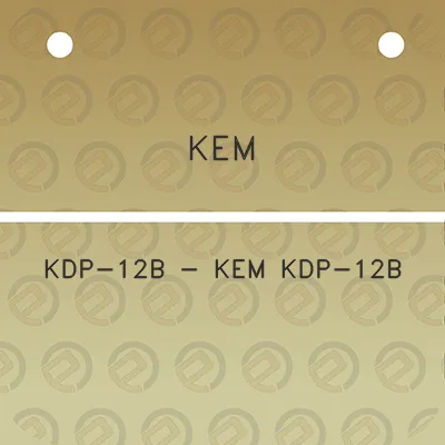 kem-kdp-12b-kem-kdp-12b