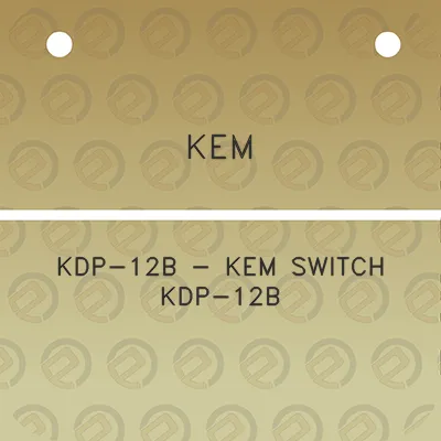 kem-kdp-12b-kem-switch-kdp-12b