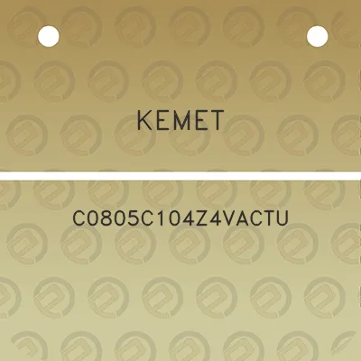 kemet-c0805c104z4vactu