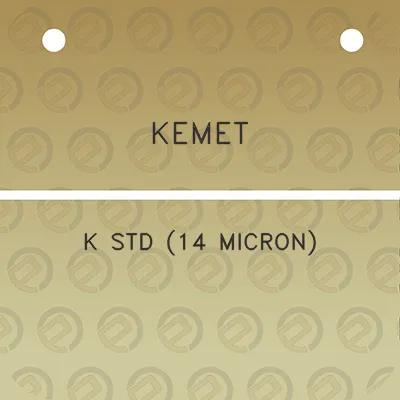 kemet-k-std-14-micron