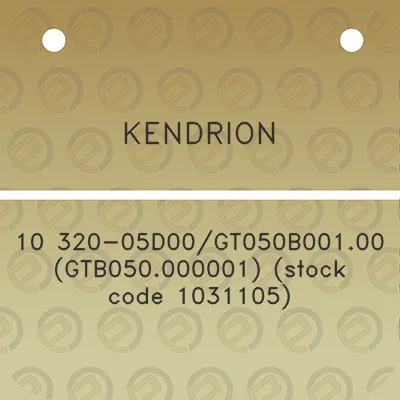 kendrion-10-320-05d00gt050b00100-gtb050000001-stock-code-1031105