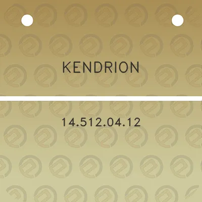 kendrion-145120412