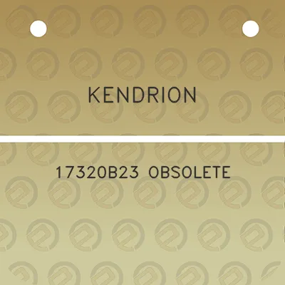 kendrion-17320b23-obsolete