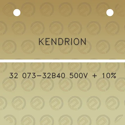 kendrion-32-073-32b40-500v-10