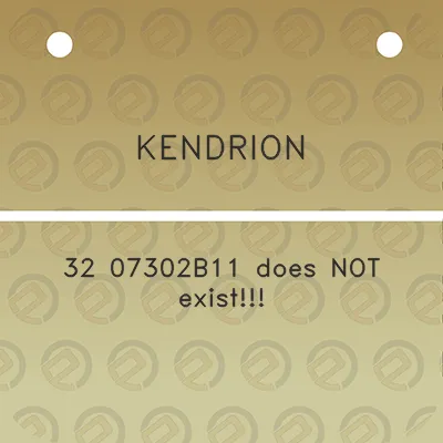 kendrion-32-07302b11-does-not-exist