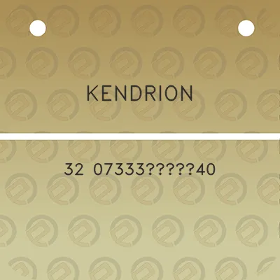 kendrion-32-07333g40