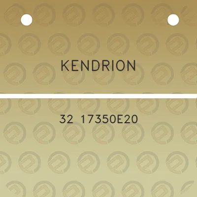 kendrion-32-17350e20