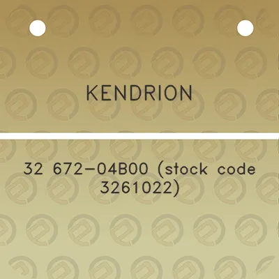 kendrion-32-672-04b00-stock-code-3261022