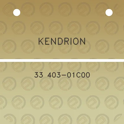 kendrion-33-403-01c00