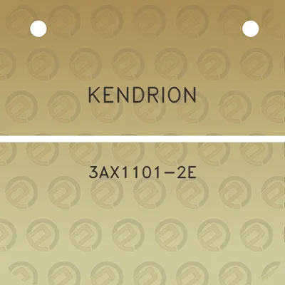 kendrion-3ax1101-2e