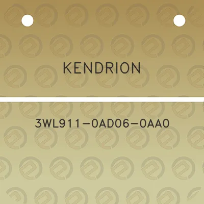 kendrion-3wl911-0ad06-0aa0