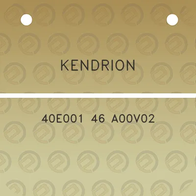 kendrion-40e001-46-a00v02