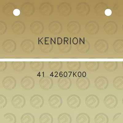 kendrion-41-42607k00