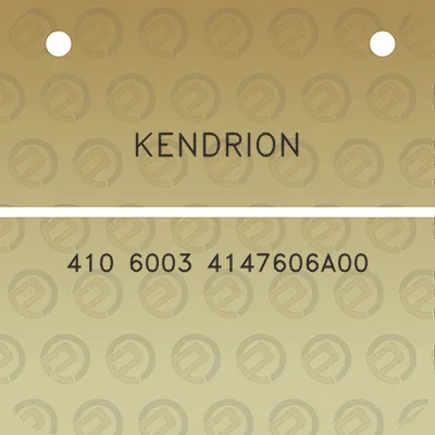 kendrion-410-6003-4147606a00