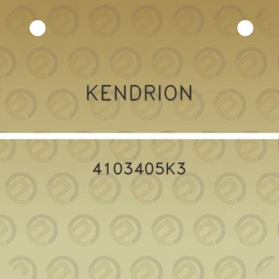 kendrion-4103405k3