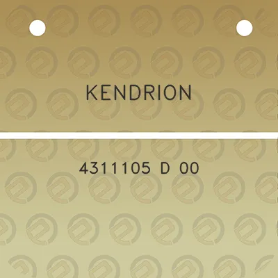 kendrion-4311105-d-00