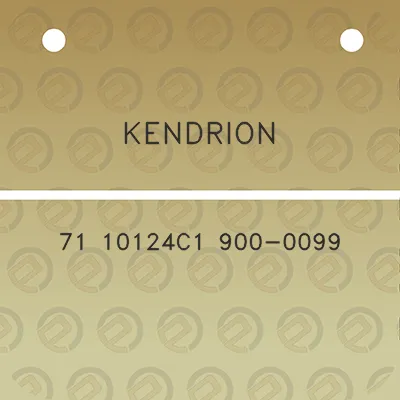 kendrion-71-10124c1-900-0099