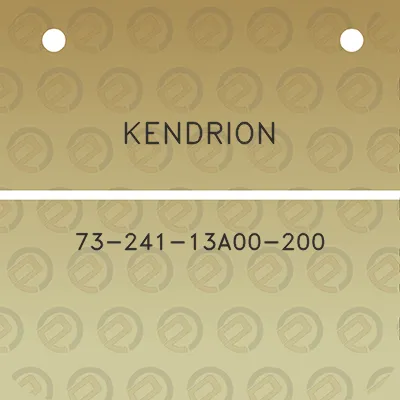 kendrion-73-241-13a00-200