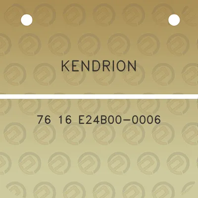 kendrion-76-16-e24b00-0006