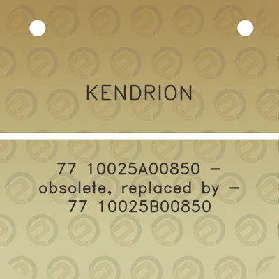 kendrion-77-10025a00850-obsolete-replaced-by-77-10025b00850