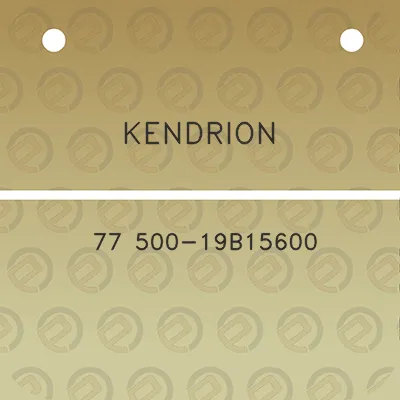 kendrion-77-500-19b15600