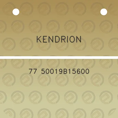 kendrion-77-50019b15600