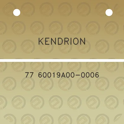 kendrion-77-60019a00-0006