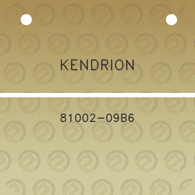 kendrion-81002-09b6